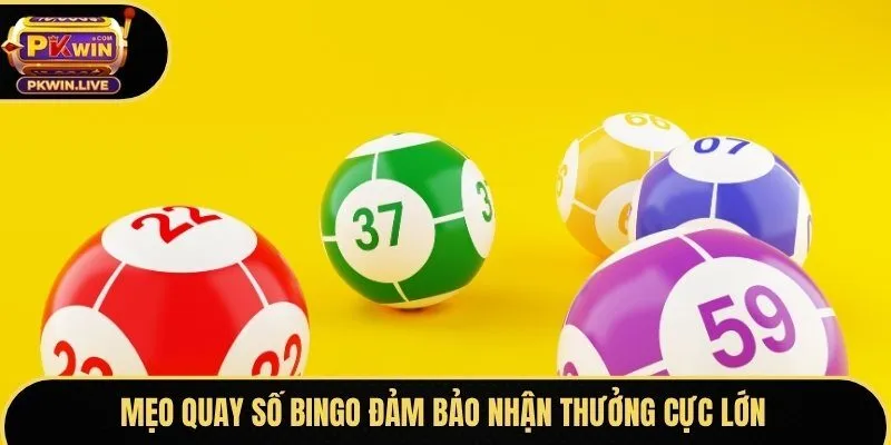 Mẹo quay số Bingo đảm bảo nhận thưởng cực lớn